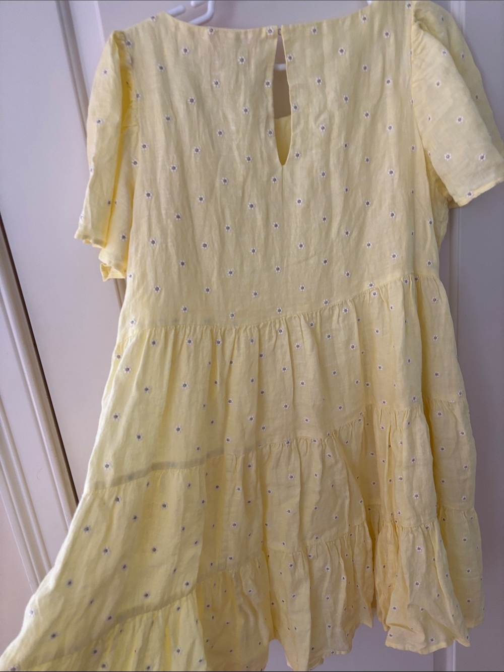 Lilly Pulitzer Lemon Eyelet Tiered Dress - Picture 4 of 4